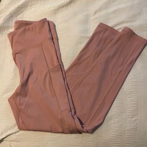 Blush Aeropostale leggings with pockets